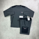 Berghaus Recon Sweatshirt/ Shorts Set Grey/ Black