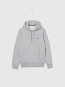 Lacoste Fleece Hoodie Grey from StockUK