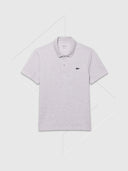 Lacoste Regular Fit Cotton Polo Shirt Grey from StockUK