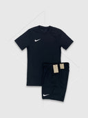 Nike Dri-Fit T-Shirt/Shorts Set Black from StockUK