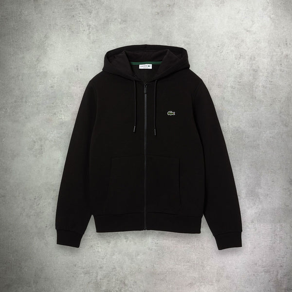 Lacoste Zip Up Fleece Black StockUK