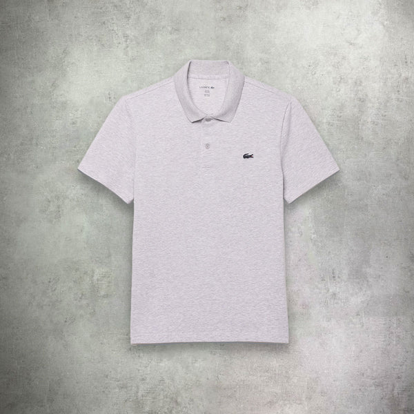 Lacoste Regular Fit Cotton Polo Shirt Grey