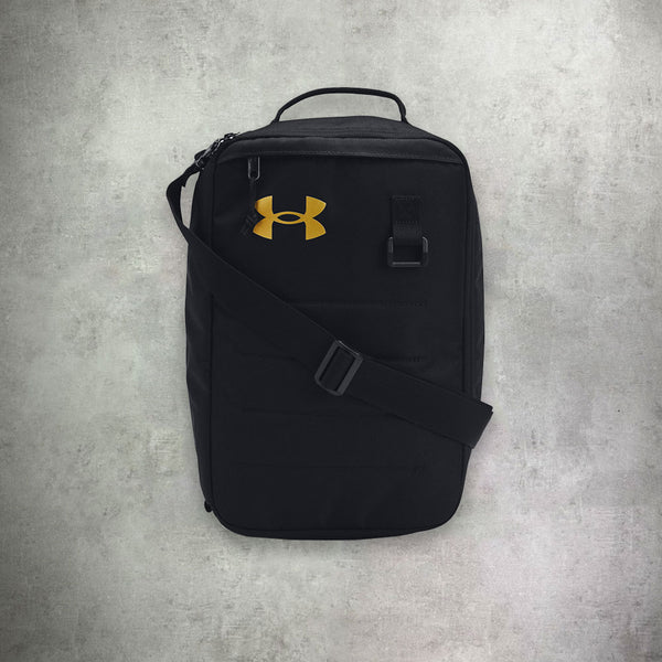 Under Armour Shoe Bag Black Gold