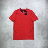 under armour seamless t-shirt red 