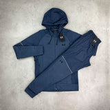 under armour hooded tracksuit grey 