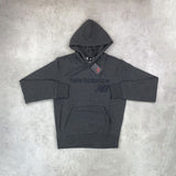 New balance fleece hoodie grey 