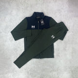 under armour challenger tracksuit green black 