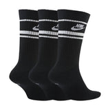 Nike socks black and white 