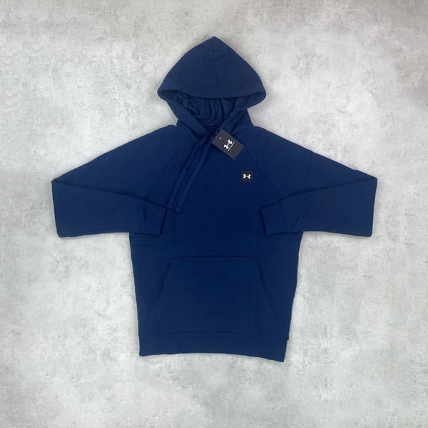 Under Armour Rival Fleece Hoodie Navy – StockUK