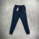 Lyle and Scott Sports Tape Trackie Pants Dark Navy from StockUK