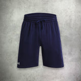 Under Armour Rival Fleece Hoodie/Short Set Navy
