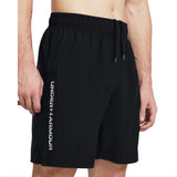 Under Armour Tech Woven Wordmark Short Black/White
