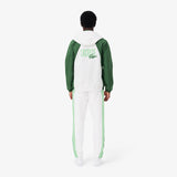 Lacoste Colour Block Tracksuit White/Liamone Green