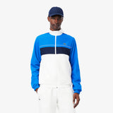 Lacoste Diamond Taffeta Sport Tracksuit White/Gipsy Blue/Navy