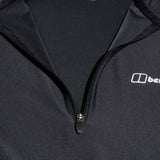 Berghaus 24/7 Half Zip Long Sleeve Tech Black
