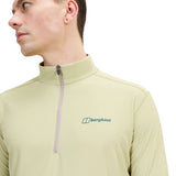 Berghaus 24/7 Half Zip Long Sleeve Tech Natural