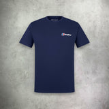 Berghaus Front/Back Logo T-shirt Navy Blue