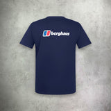 Berghaus Front/Back Logo T-shirt Navy Blue