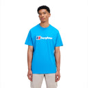 Berghaus Organic Big Classic Logo T-shirt Blue from StockUK
