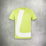 Berghaus Travelek Wandermoor T-Shirt/Short Set Yellow/Grey