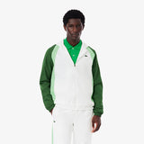 Lacoste Colour Block Tracksuit White/Liamone Green