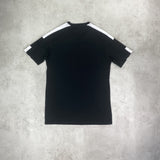 Adidas 3 Stripes T-shirt Black/ White