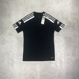 adidas t-shirt black white 