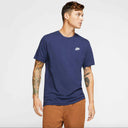 Nike Sportwear Club T-shirt Navy Blue