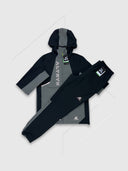 Altryn Cunningham Jacket/Pant Tracksuit Set Black from StockUK