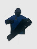 Altryn Froswick Fleece Jacket/Pant Cargo Tracksuit Set Navy/Black from StockUK
