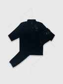 Altryn Steeple Half Zip/Pant Cargo Tracksuit Set Black from StockUK