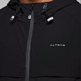 Altryn Ascend Tech Running Jacket/Pant Tracksuit Set Black