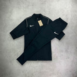 nike dri fit tracksuit black 