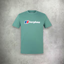 Berghaus Organic Big Classic Logo T-shirt Green from StockUK