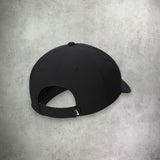 Nike Dri-FIT Club Cap in black, featuring moisture-wicking fabric and an adjustable fit for comfort and style.