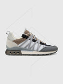Cruyff Fearia Hex-Tech White/Caribou Trainer from StockUK