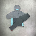 Cruyff Igneous Windbreaker/Pant Set Grey