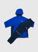 Cruyff Torrid Windbreaker/Pant Tracksuit Set Blue/Navy from StockUK