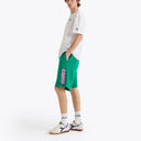 Diadora Bermuda ATHL. Logo Shorts Green from StockUK