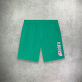 Diadora ATHL. logo T-Shirt/Short Set Green 562 C