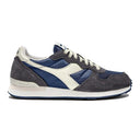Diadora Camaro Trainers in blue and grey, offering a vintage-inspired design with a comfortable fit and durable construction from StockUK