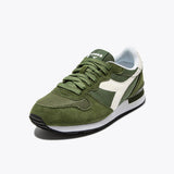 Diadora Camaro Trainers Olive/White