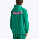 Diadora Hoodie ATHL. Logo Green from StockUK