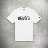 Diadora ATHL. T-Shirt/Short Set White/Black