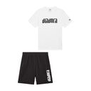 Diadora ATHL. T-Shirt/Short Set White/Black