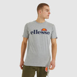 Ellesse SL Prado Short Sleeve T-Shirt Grey Marl
