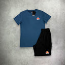 Ellesse Malbe Vivaldi T-shirt/Short Set Navy/Black