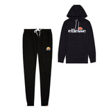 Ellesse SL Gottero OH Ovest Hoodie/Pant Set Black