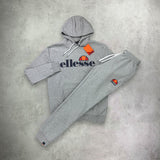 Ellesse SL Gottero OH Ovest Hoodie/Pant Set Grey