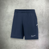 Nike Academy Shorts Sleeve T-Shirt/Short Set Navy